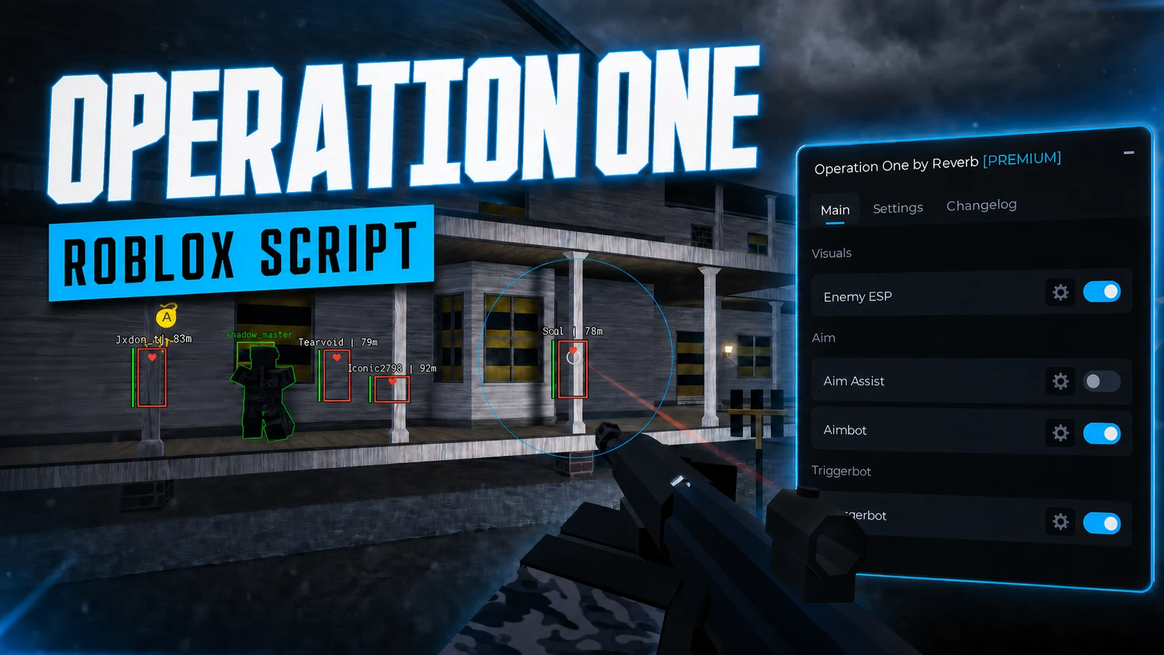 Operation One Roblox Script - ESP, Aimbot & Triggerbot